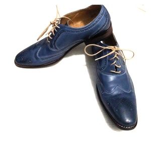 EUC steve madden patrik leather wingtip oxfords